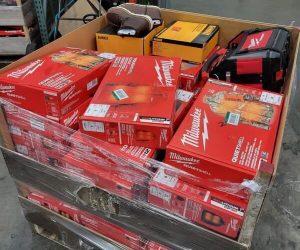milwaukee tools pallets