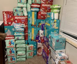 baby wipes pallets