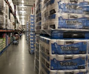 toilet paper pallets