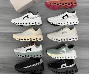 on cloud sneakers