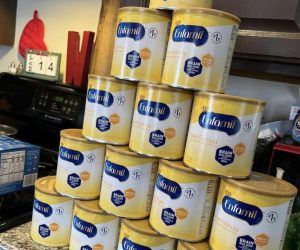 baby formula pallets