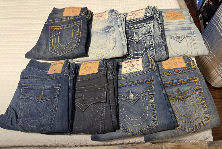 true religion jeans pallets